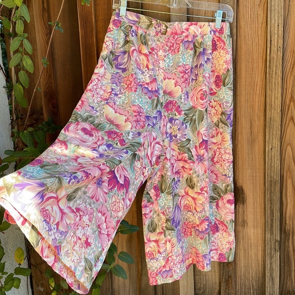 Vintage culottes Floral - Picture 2 of 8